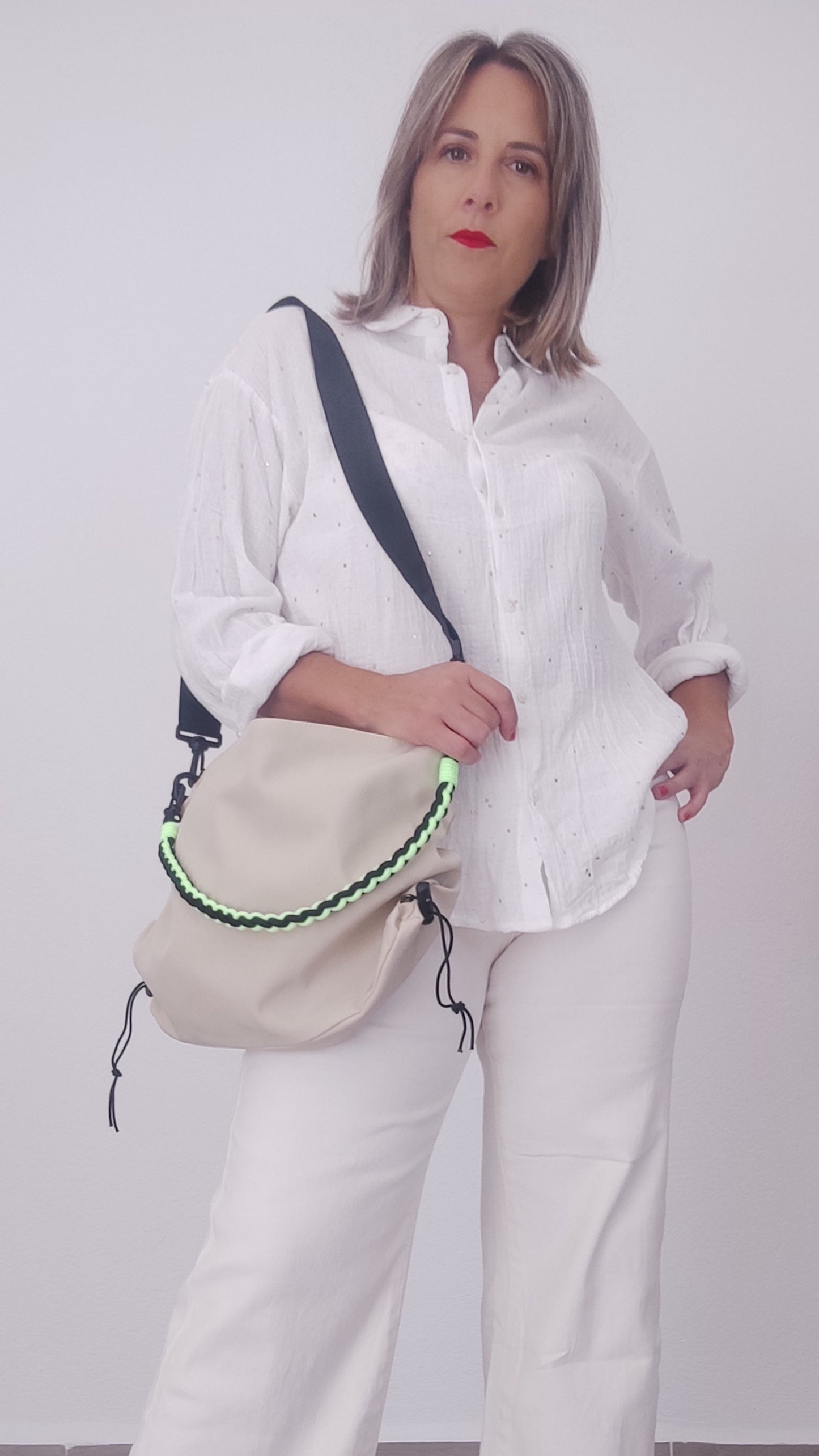 Bolso Beig Cuerda Bimba